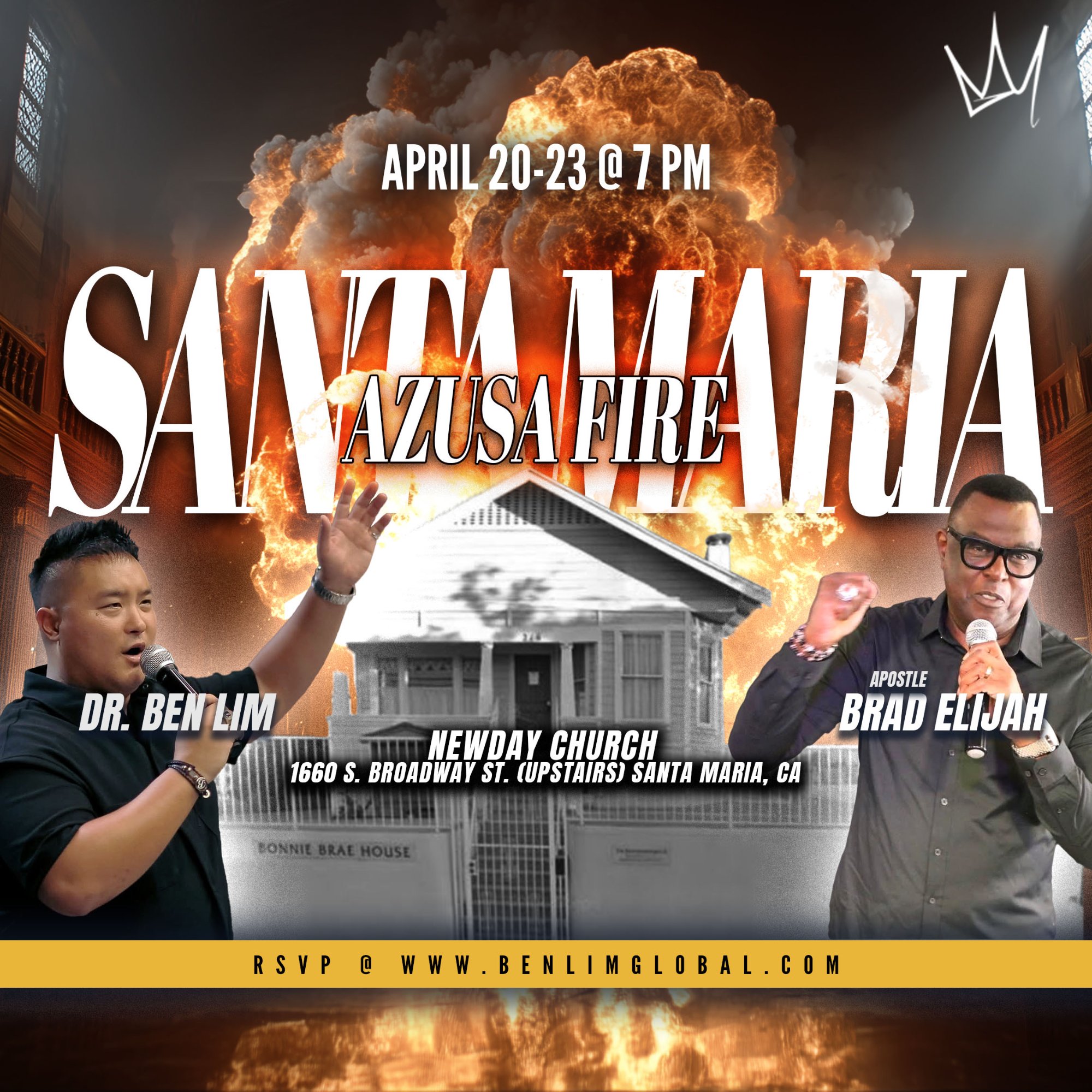 Santa Maria Azusa Fire April 20-23